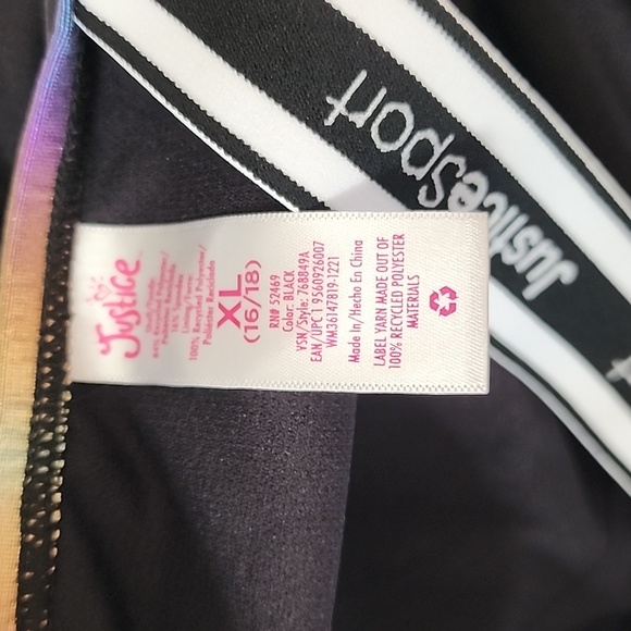 Justice Girl's Swimsuit Size XL 16/18 - Picture 9 of 13